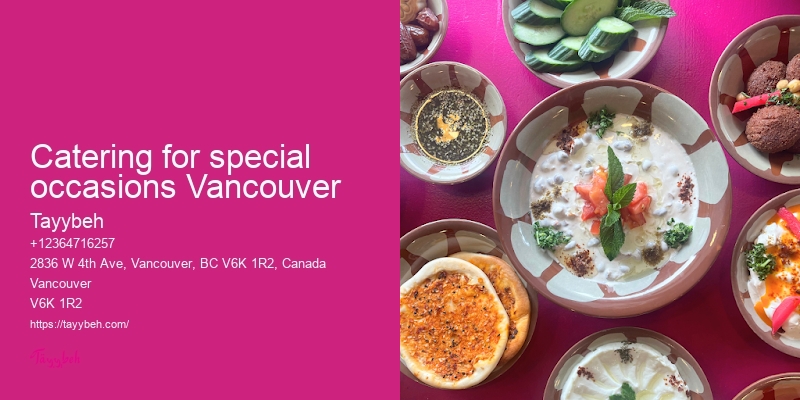 Vancouver Best Syrian Meal Packages