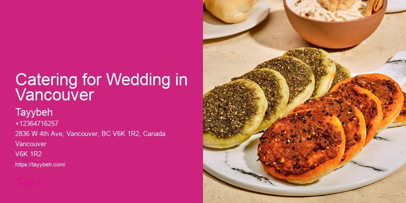 Vancouver lunch catering