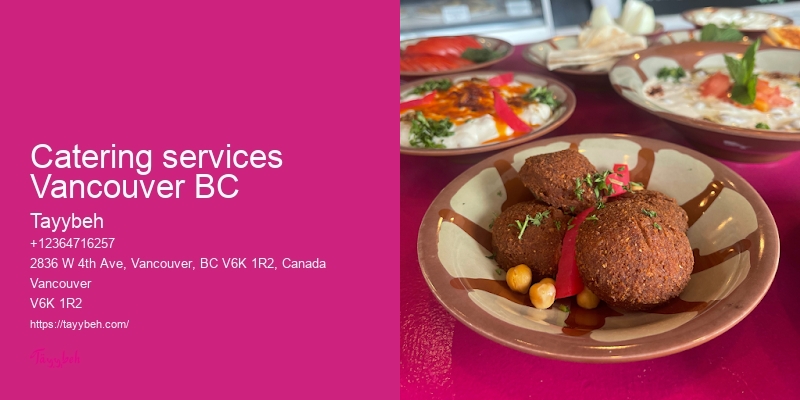 Syrian Food Near Me Vancouver