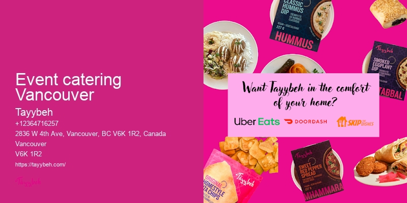 Affordable corporate catering Vancouver