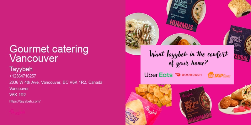 Premium catering Vancouver