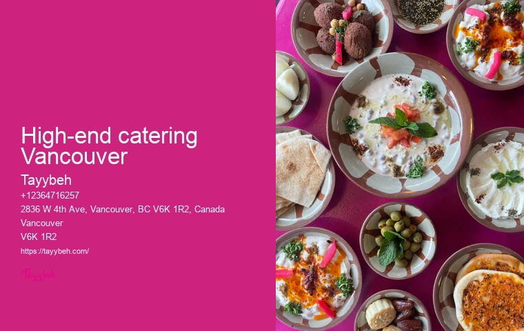 Vancouver halal catering for parties