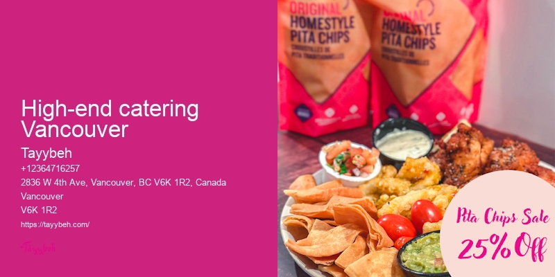 Catering for corporate functions Vancouver