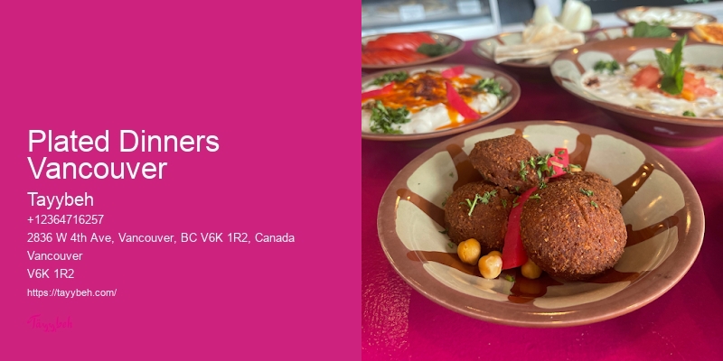 Syrian Food for Office Lunches Vancouver