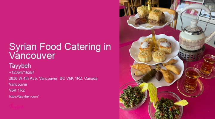 Vancouver catering for workshops