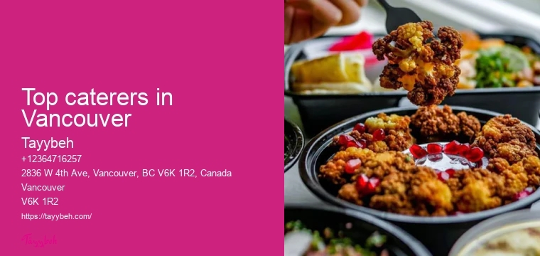 Vancouver Boxed Meal Catering
