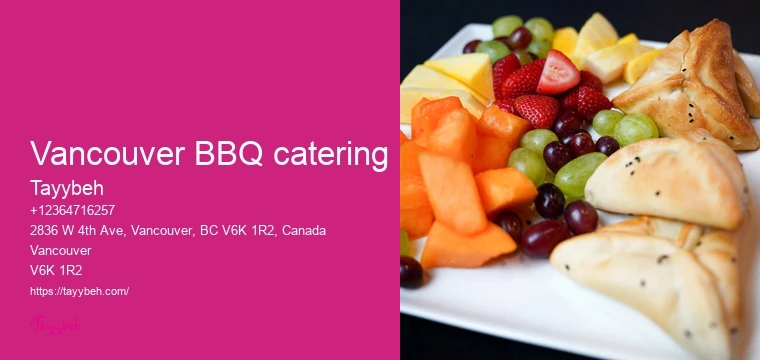 Best catering prices Vancouver