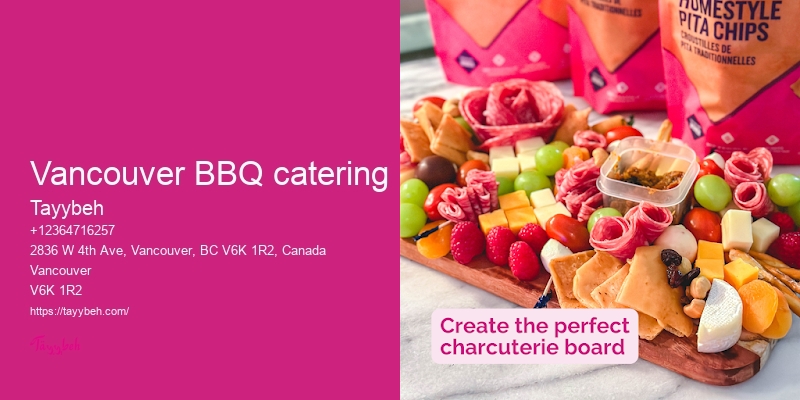 Catering services for social events Vancouver