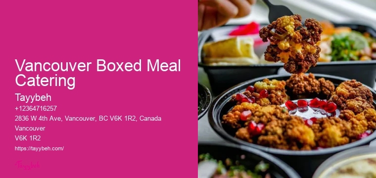 Catering for weddings Vancouver