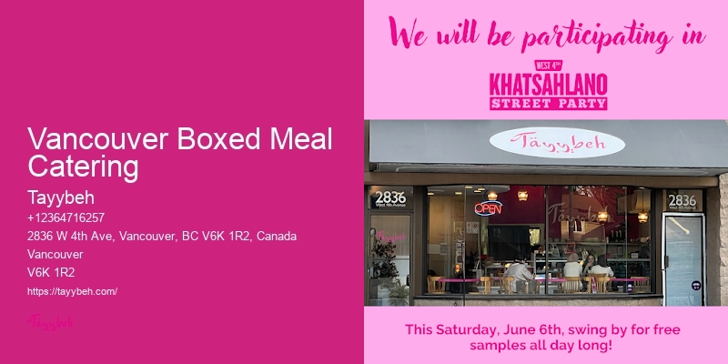 High-quality catering Vancouver