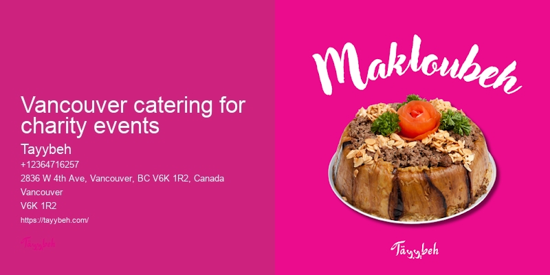 Premium halal catering Vancouver