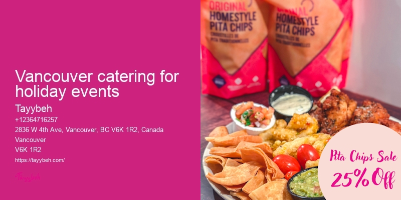 Vancouver catering options