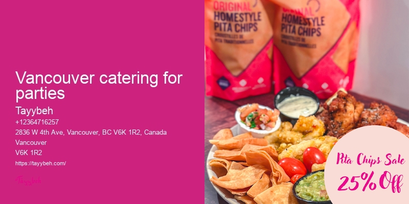 Gourmet catering Vancouver