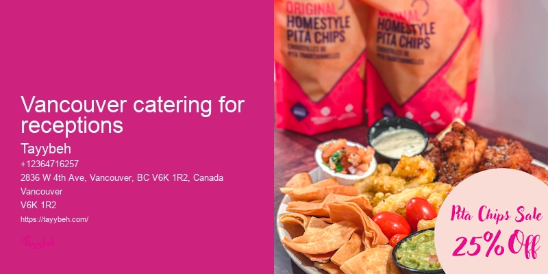Vancouver catering for special occasions