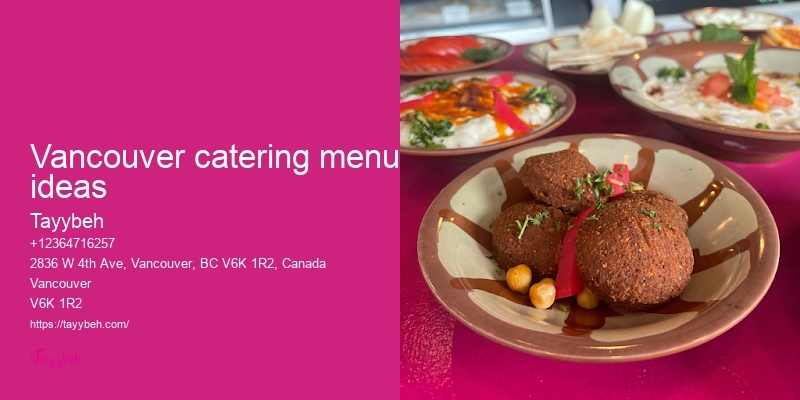 Vancouver catering for office parties