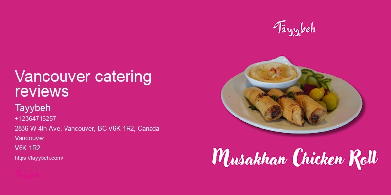 Best custom catering Vancouver