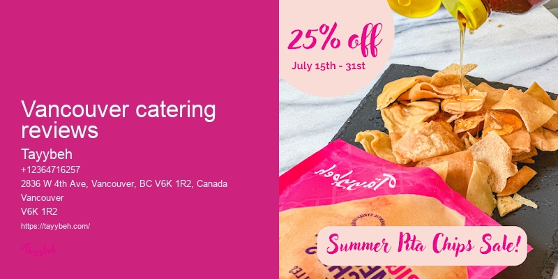 Personalized Catering for Weddings Vancouver