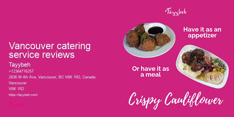 Syrian Food Specials Vancouver
