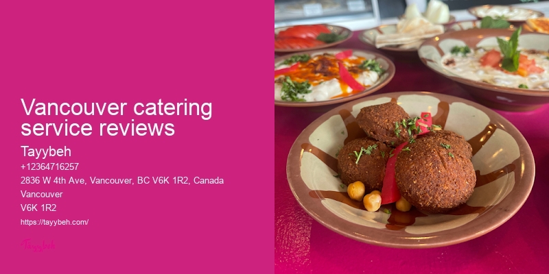 Vancouver catering for festivals