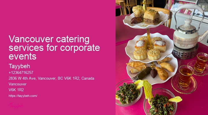 Vancouver halal food catering services