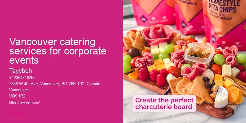Vancouver catering for large-scale events