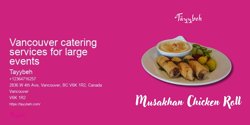 Professional catering Vancouver
