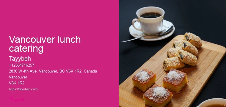 Event catering packages Vancouver