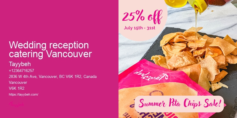 Vancouver catering for parties