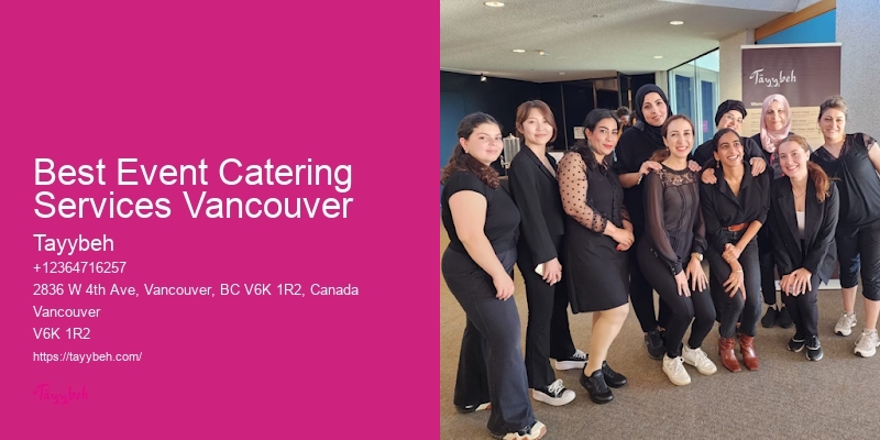 Best Event Catering Services Vancouver