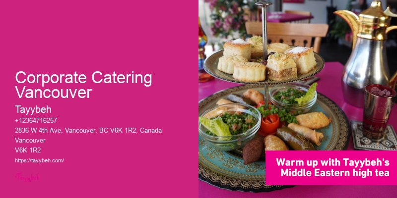 Corporate Catering Vancouver