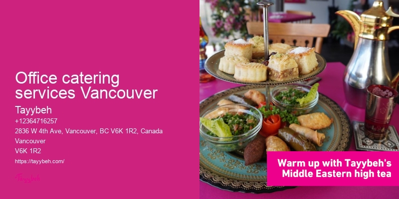 Office catering services Vancouver