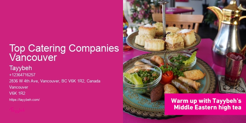 Top Catering Companies Vancouver