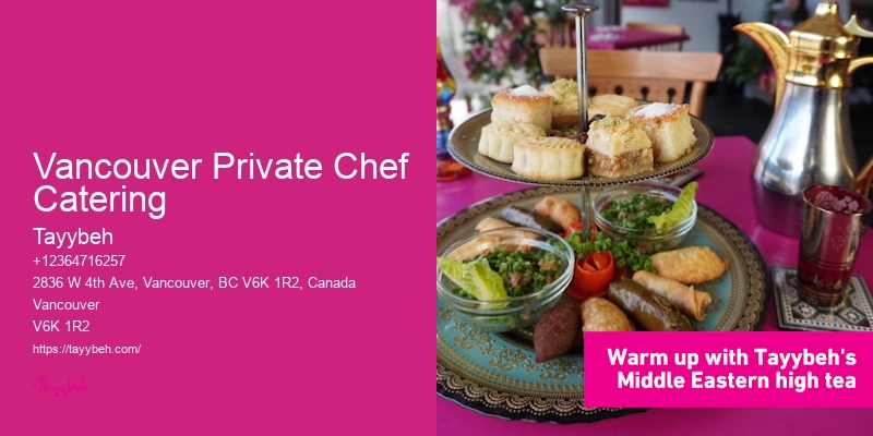 Vancouver Private Chef Catering