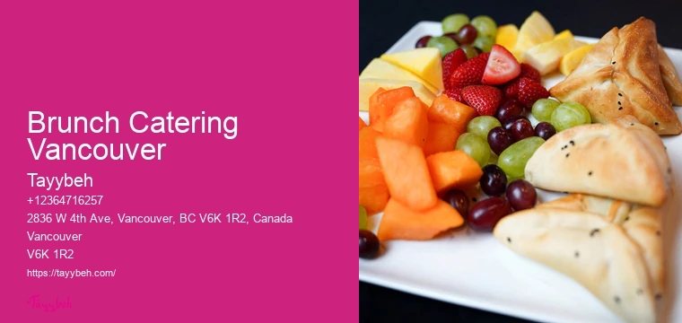 Vancouver Catering Company Reviews