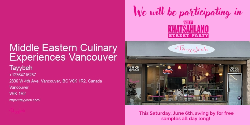 Vancouver Event Catering Services