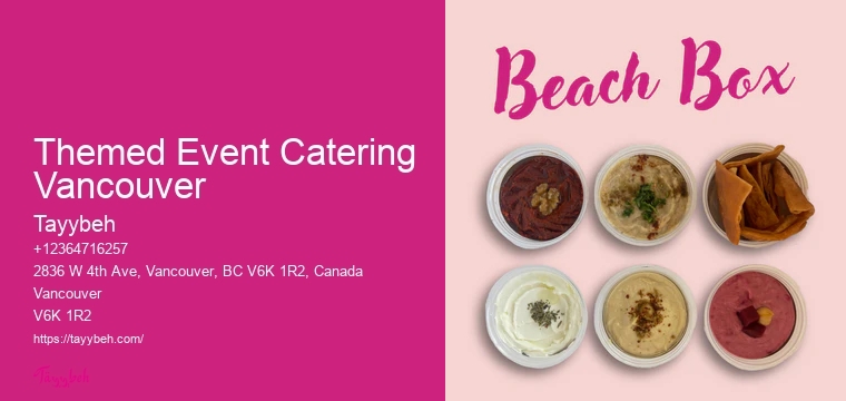Vegan catering Vancouver