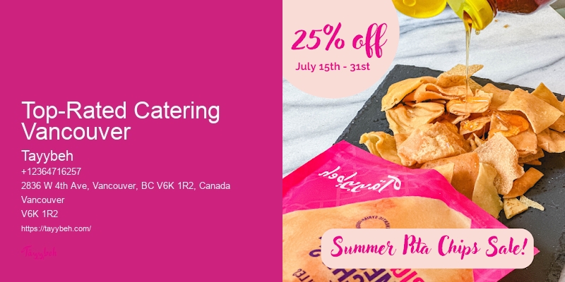 Halal Middle Eastern Catering Vancouver