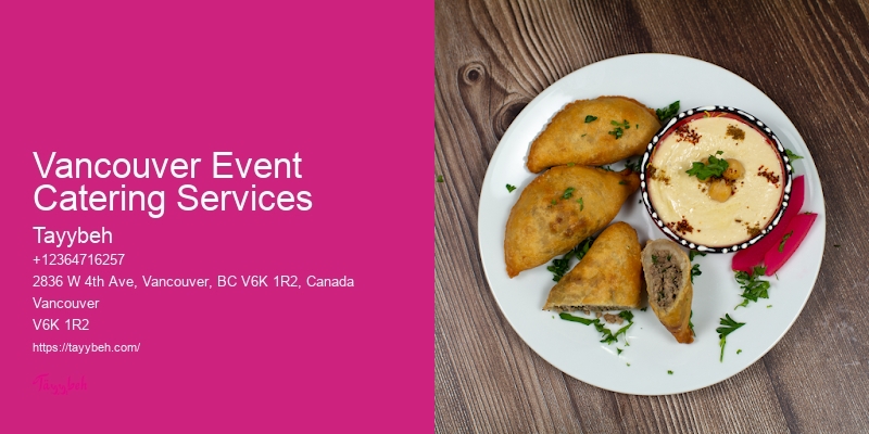 Vancouver Event Catering Services