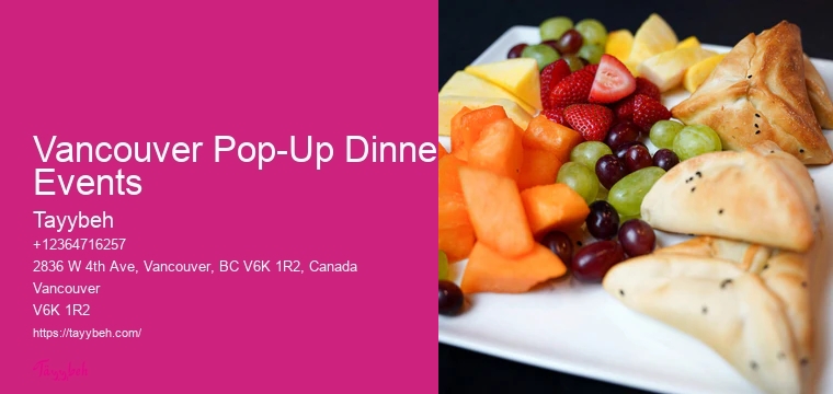 Catering for Baby Showers Vancouver