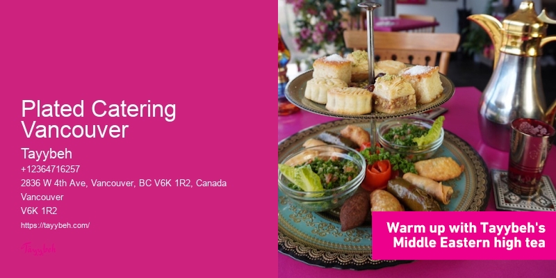 Plated Catering Vancouver