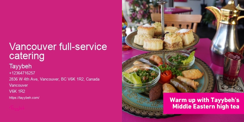 Vancouver full-service catering