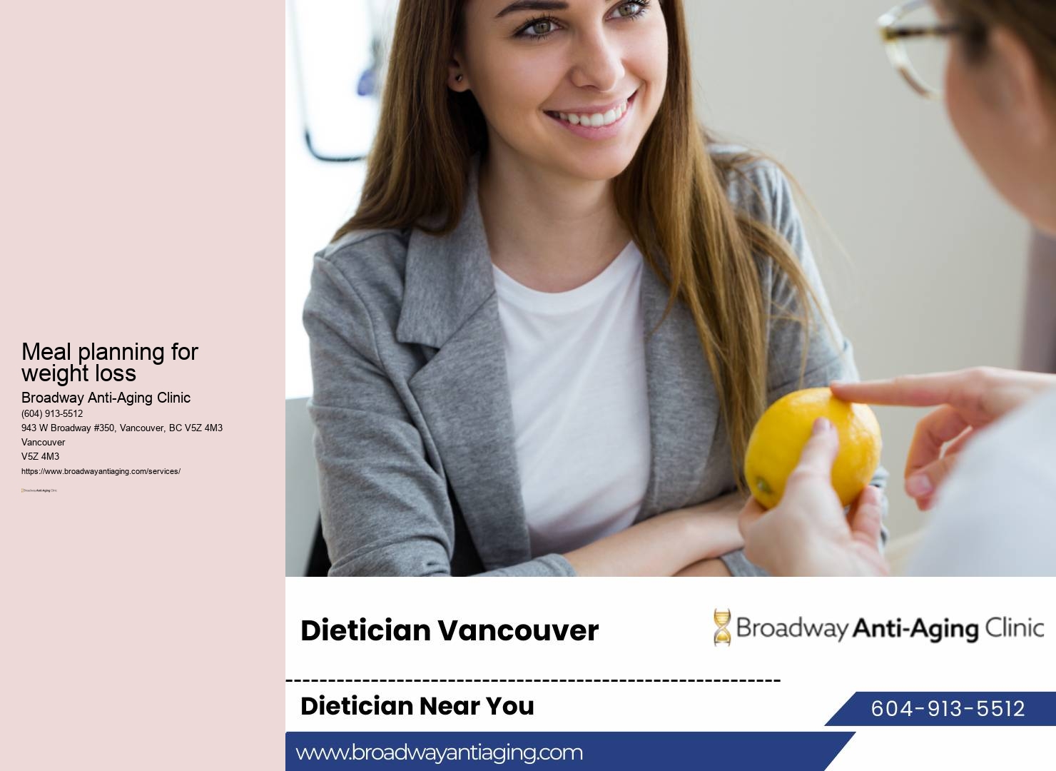 Vancouver BC Weight Loss Therapists