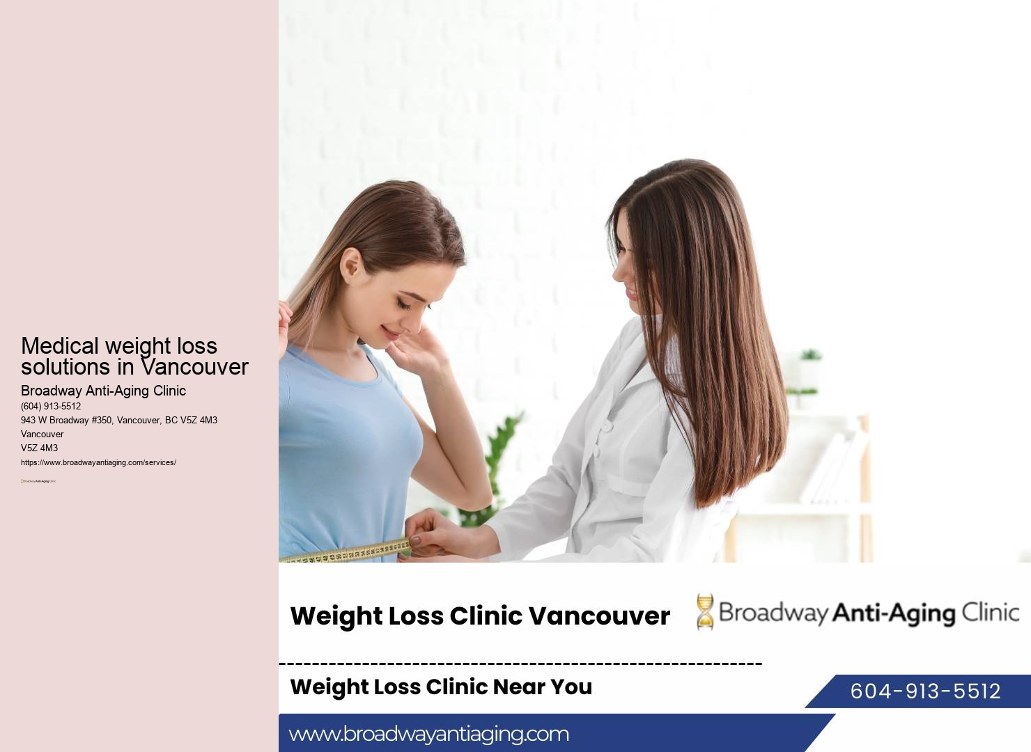 Medical weight loss solutions in Vancouver
