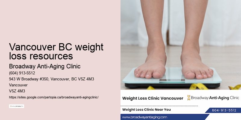 Online weight loss support Vancouver BC weight loss resources BC