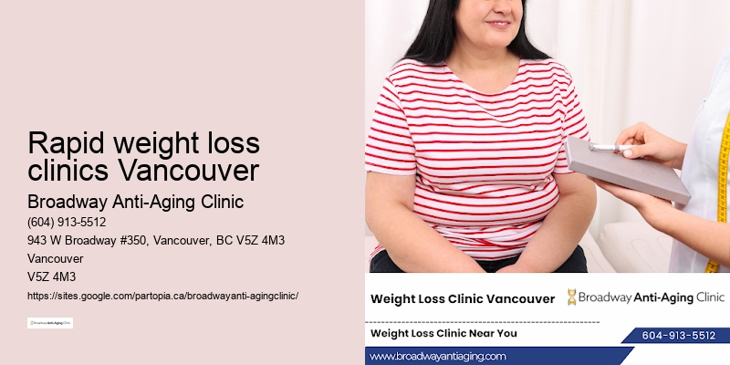 Rapid weight loss clinics Vancouver nutritionist for weight loss