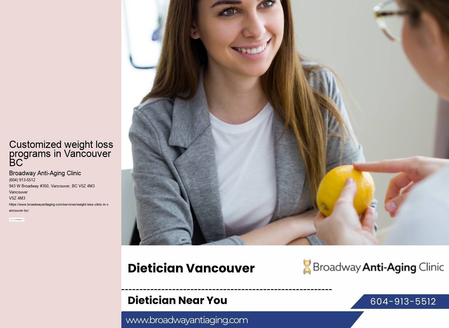 Vancouver BC weight loss support group