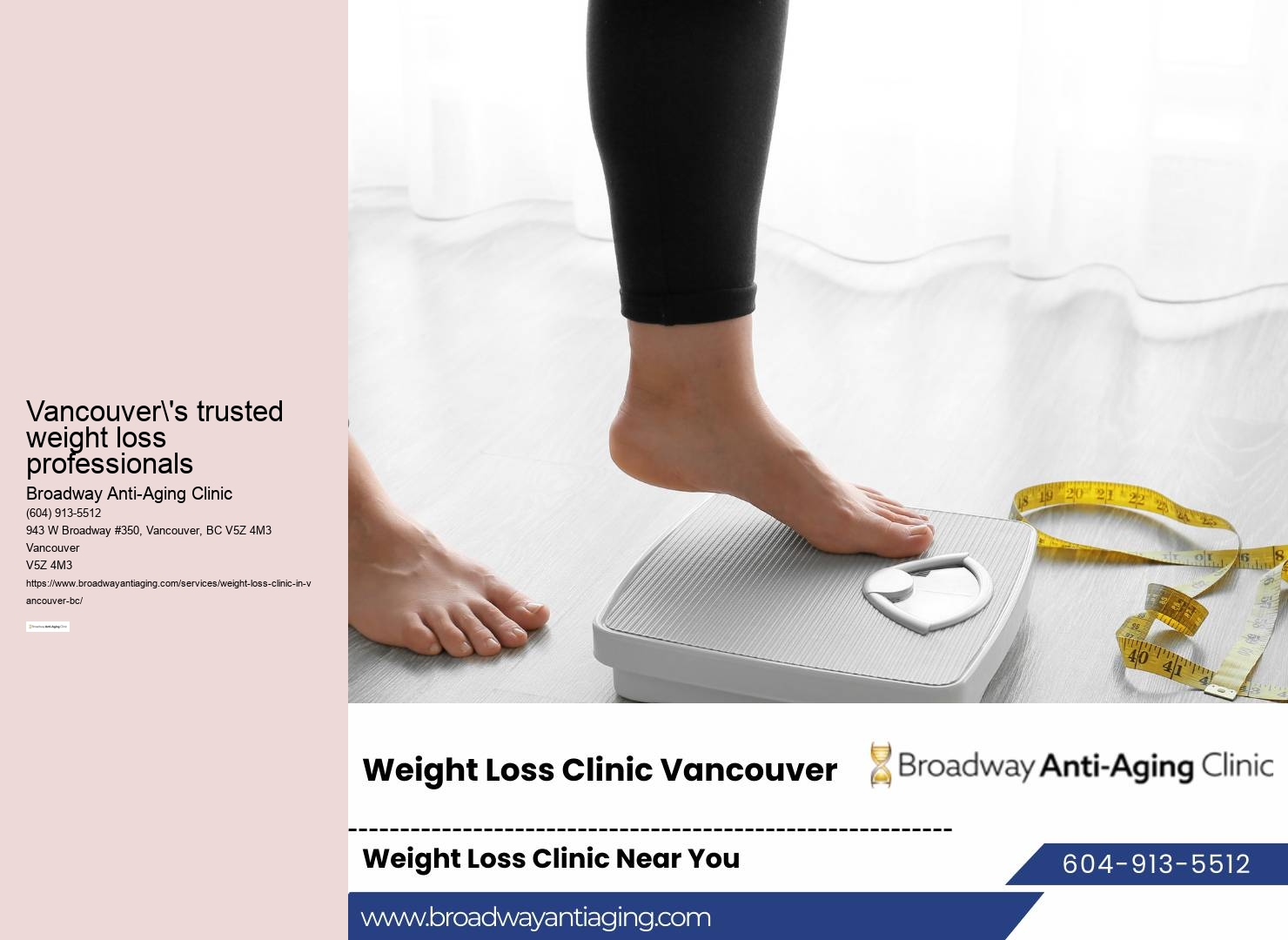 Vancouver BC medical weight loss options