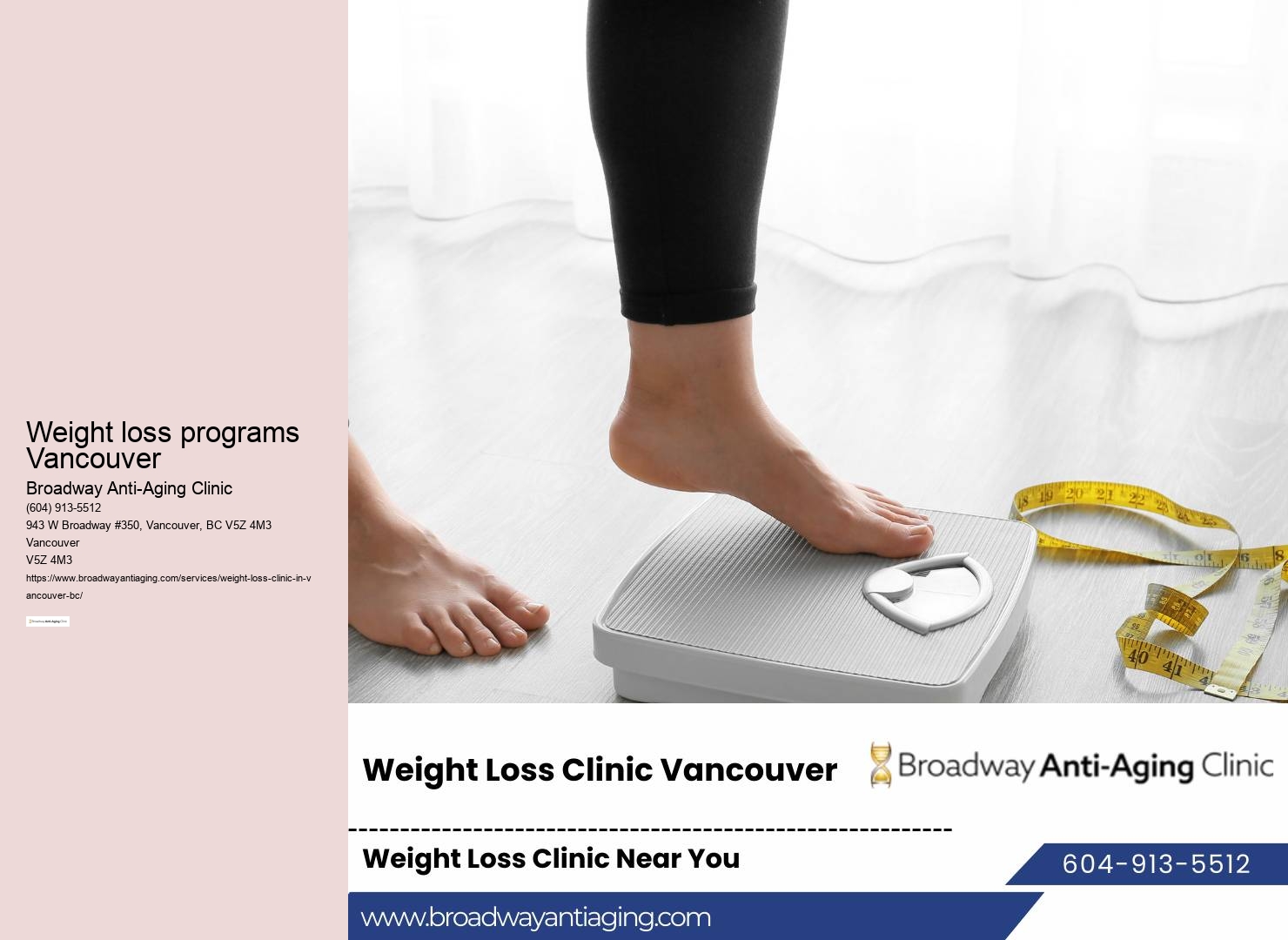 Vancouver BC weight loss center