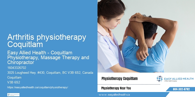 Arthritis physiotherapy Coquitlam