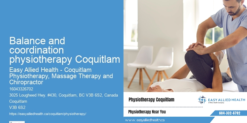 Balance and coordination physiotherapy Coquitlam